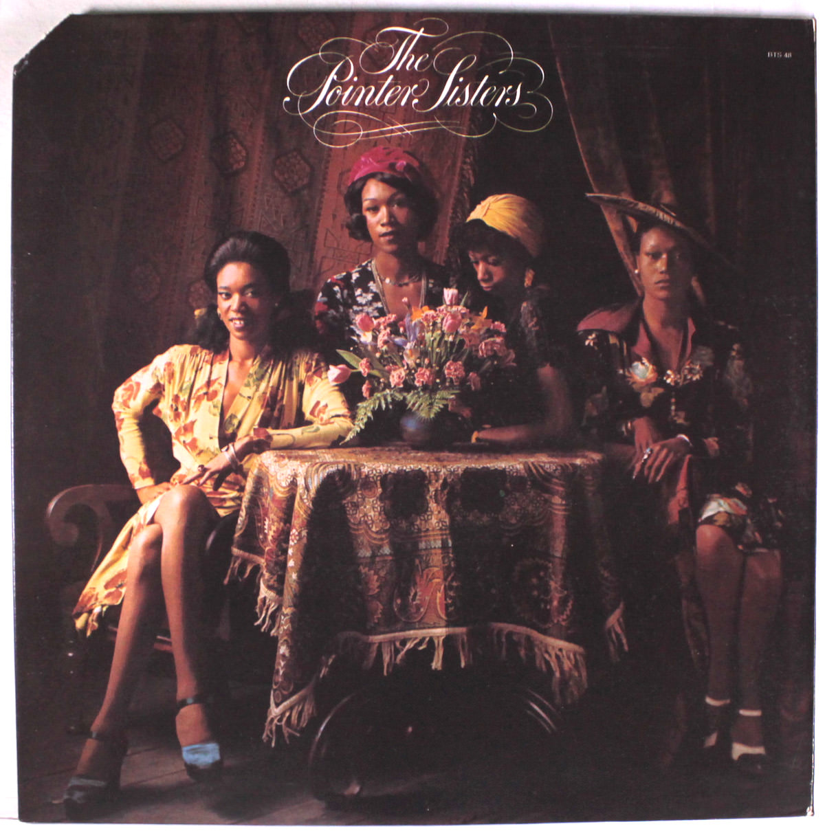 #10 The Pointer Sisters wore Hudson’s designs on the sleeve of their 1973 Blue Thumb debut.