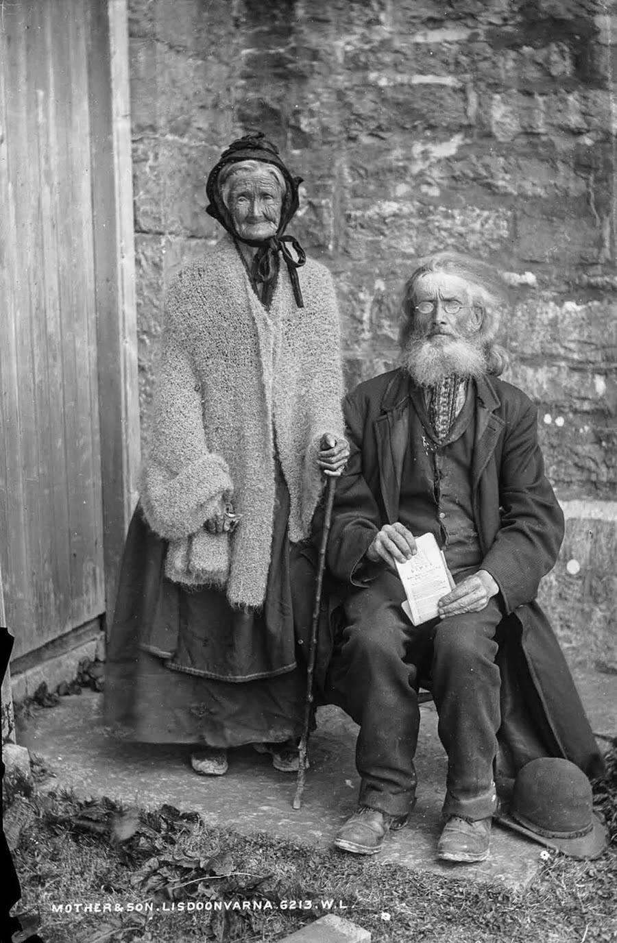 #1 Mother with his son, 1890.