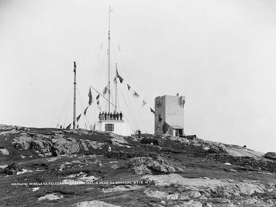 #32 Marconi Wireless Telegraph Station, Malin Head, County Donegal, 1902.