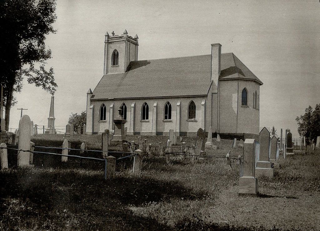 #30 St. John’s Anglican church in west of Kingston, Ontario, 1899.