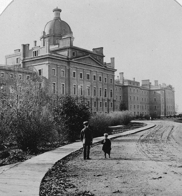 #3 Provincial Lunatic Asylum (999 Queen West), Ontario, 1860s.