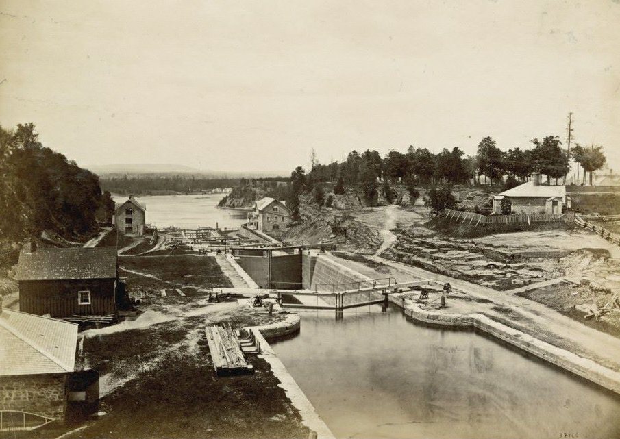 #5 Entrance to the Rideau Canal, 1890s