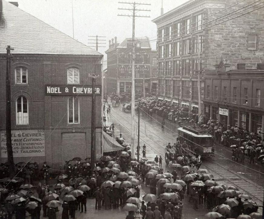 #19 Sussex St. and George Street, 1890s