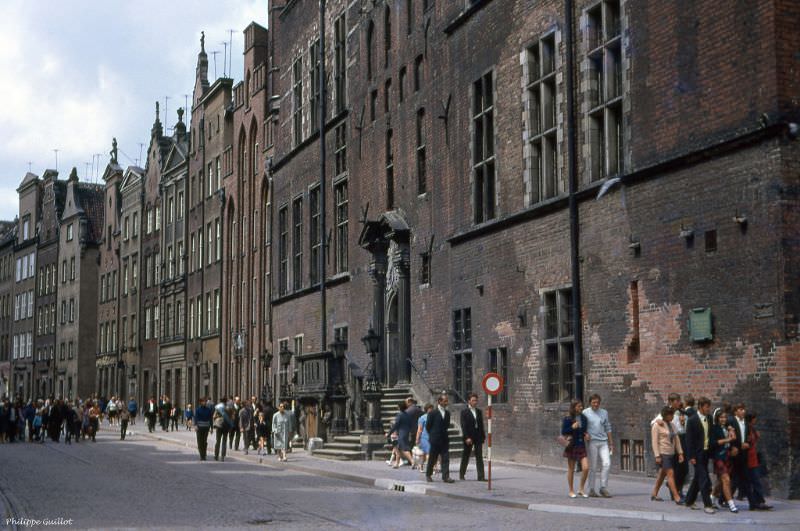 #24 Town Hall Square. Gdansk, July 1970