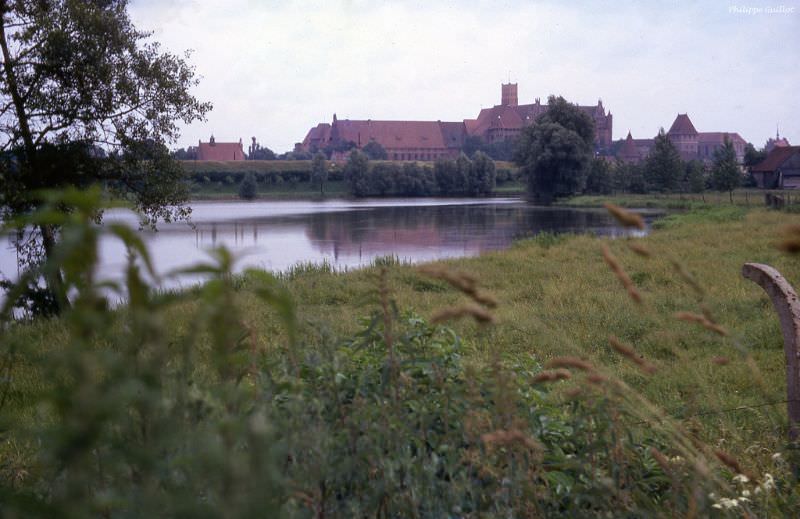 #34 The Teutonic fortress of Marienburg. Malbork, July 1970