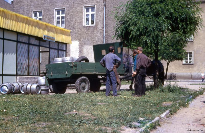 #1 Traditional carriage in Mragowo (ex-Sensburg), July 1970