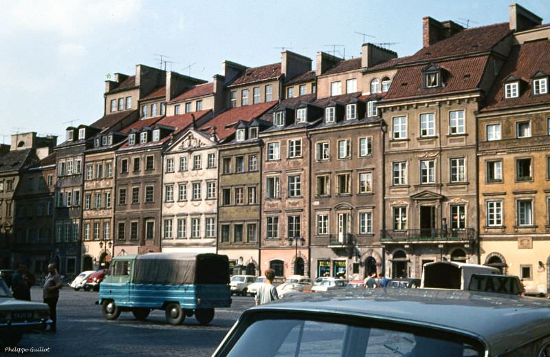 #6 Old Town Square. Warsaw, July 1970