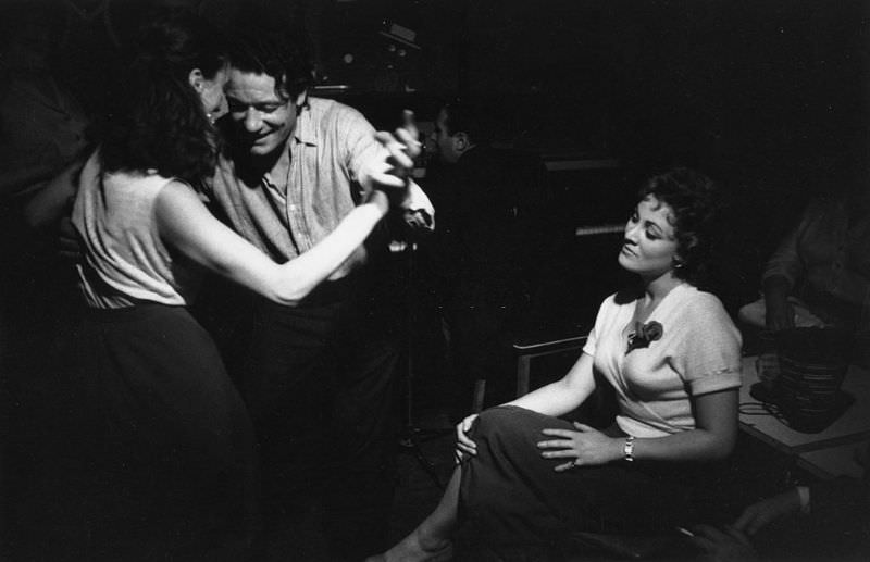 #23 People dancing at the Gargoyle Club, 1956.