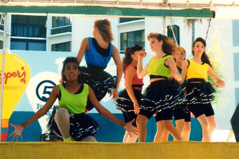 #15 Dancers, SunFest, West Palm Beach, 1989