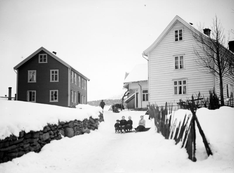 #38 The centre of Naustdal village