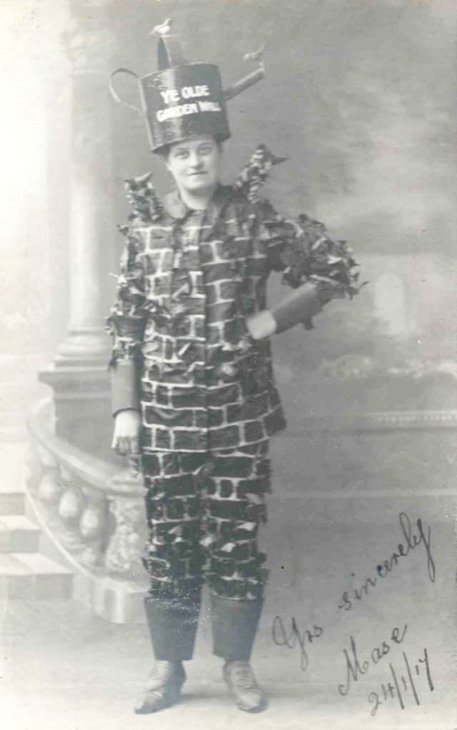 #12 Dressed as a garden wall