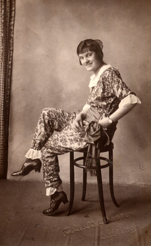 #17 Girl dressed up for a concert party