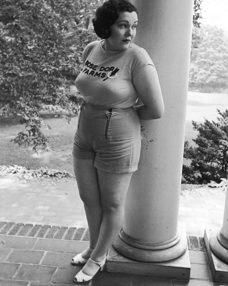 Typical “milk farmer”: Jewel Mau Claire of New york who lost 13 lbs. in five days.