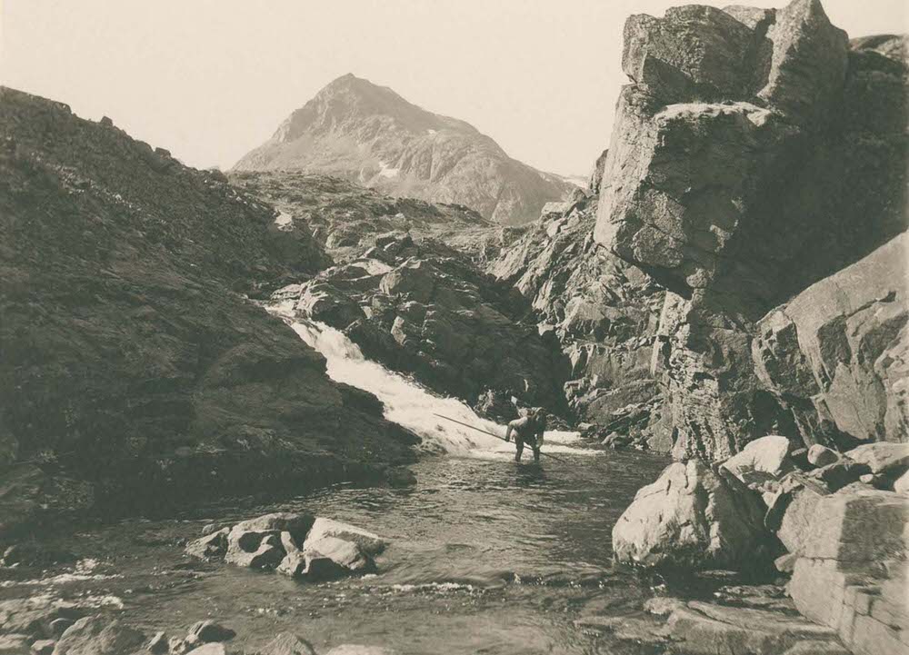 #2 Trout fishing at Ammassalik in southeastern Greenland, 1890s