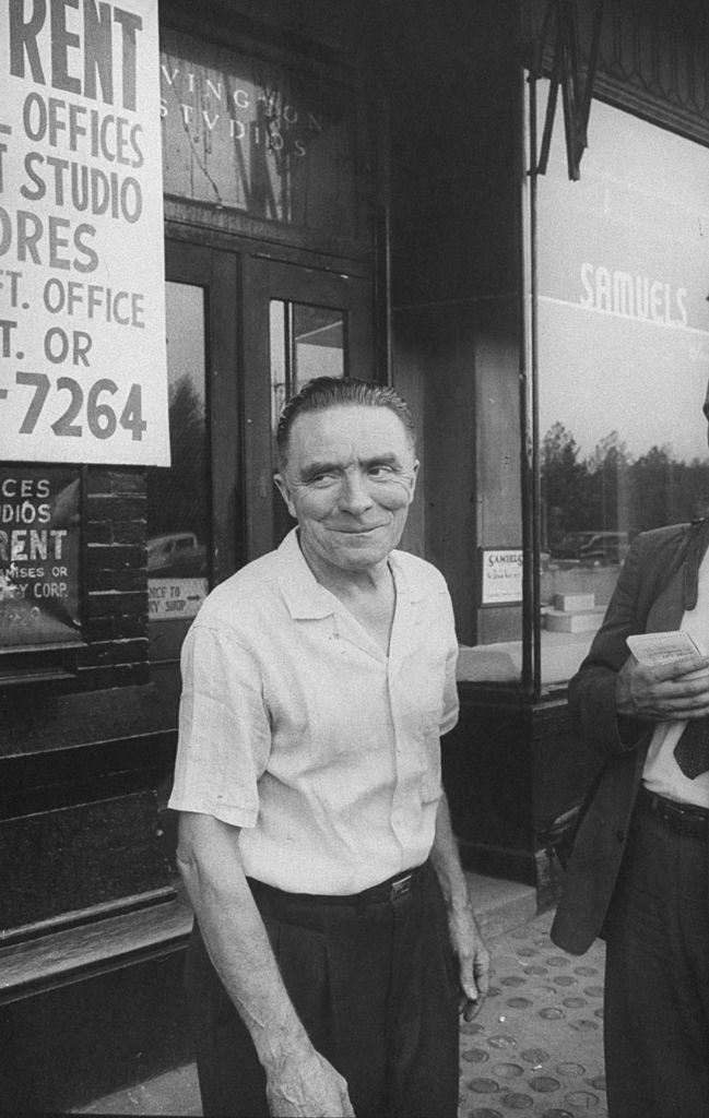 #27 Super Intendent Harry McMullen, managing the apartment that Rudolf Invanovich Abel lived in.