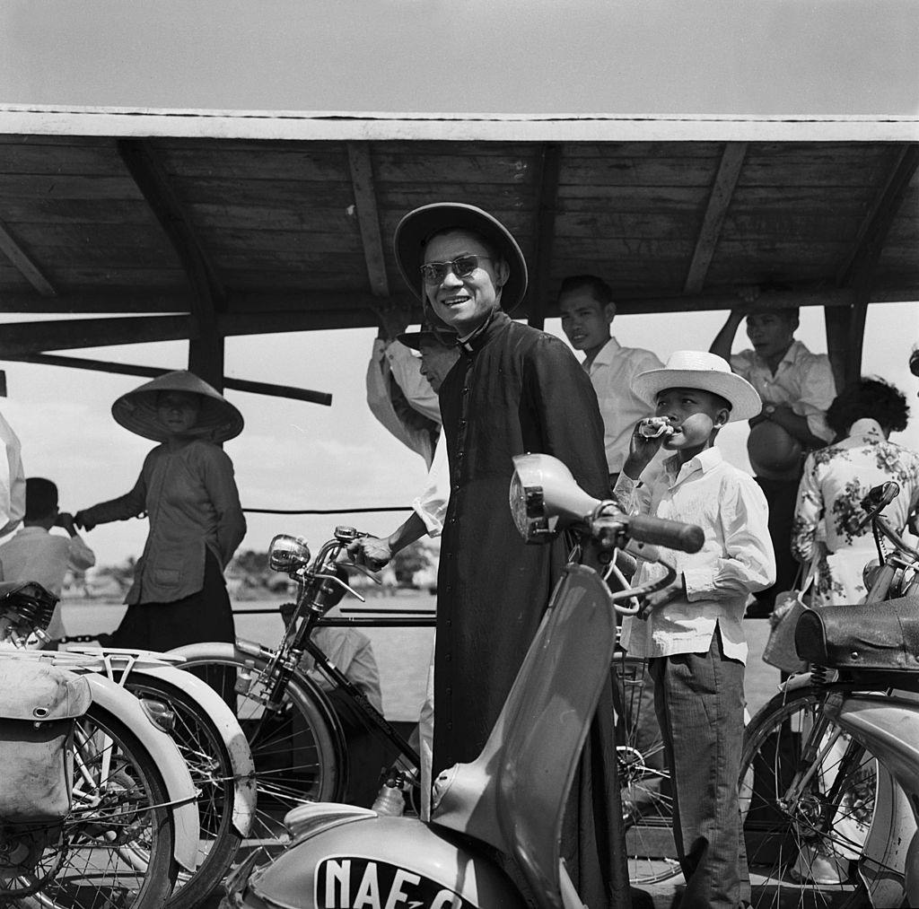 #16 On the Mekong, Saigon, 1961.