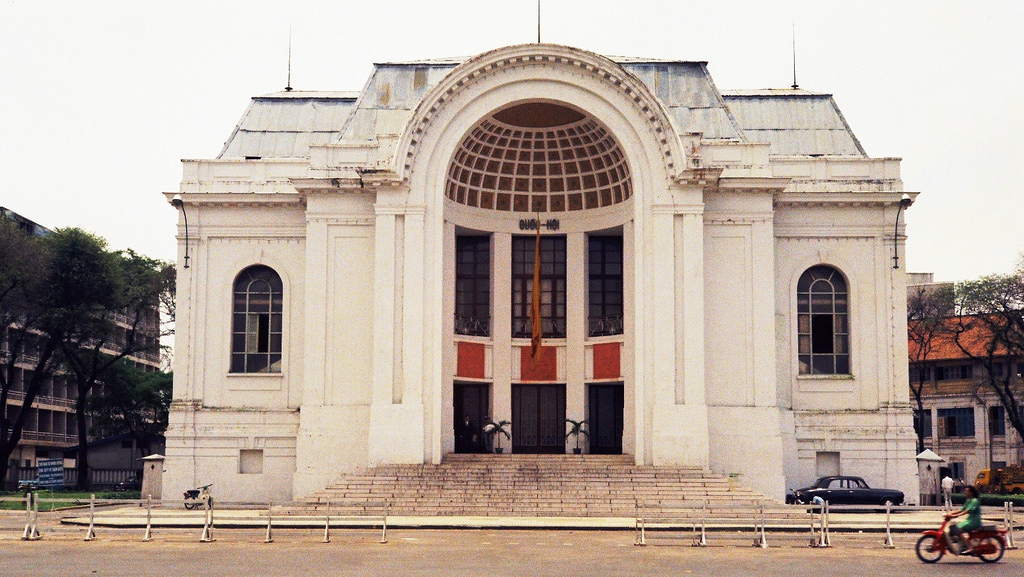 #73 Parliament building, Vietnam, 1967.