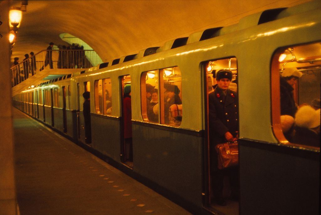 #3 Underground Railway, Leningrad, 1970.