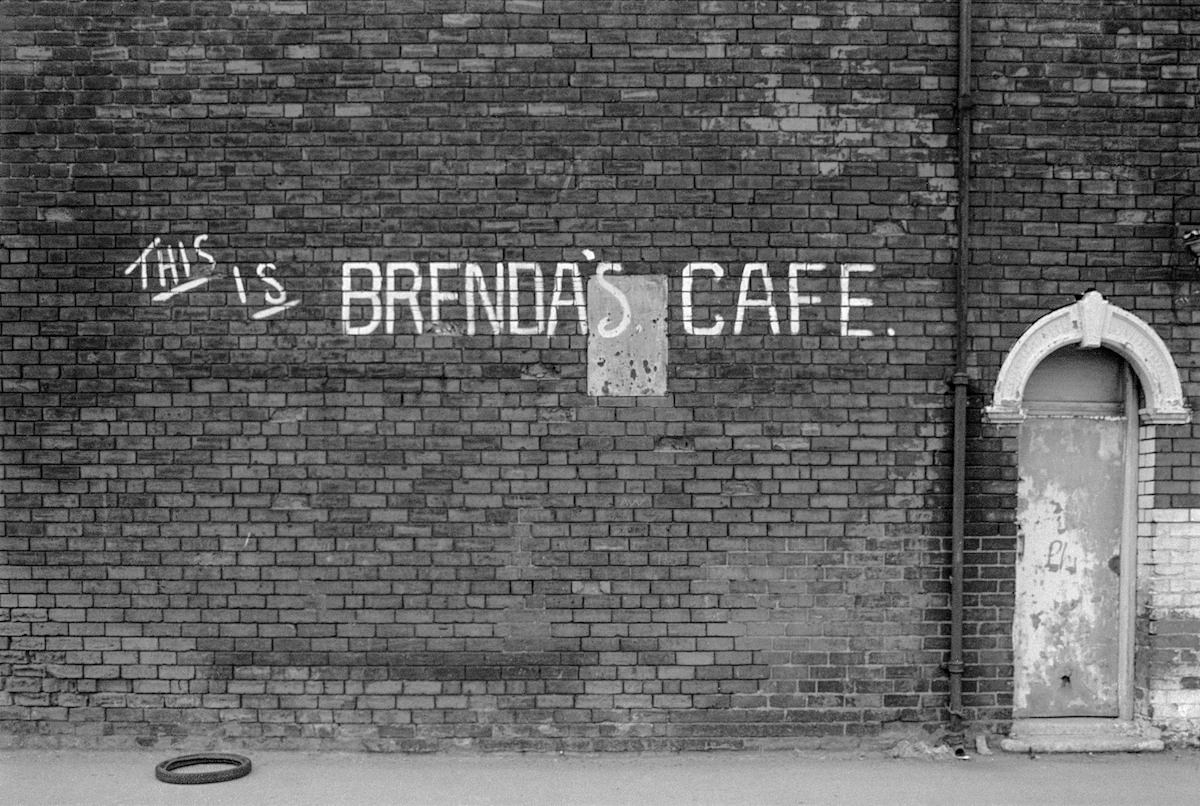 #32 Brenda’s Cafe, Goulton St area, Hull, 1981
