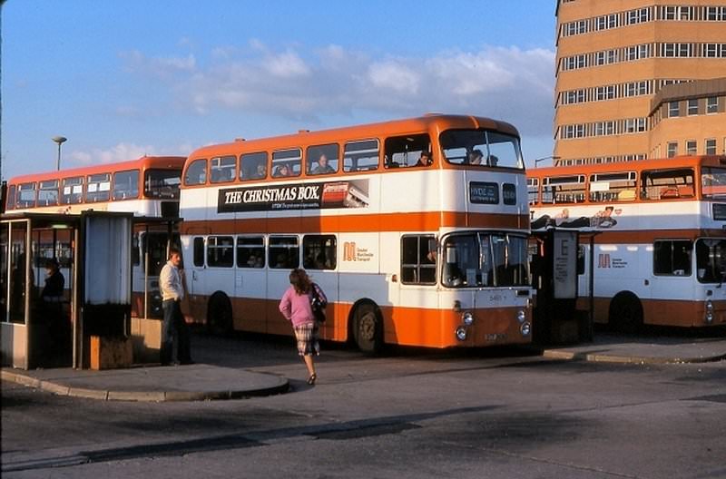 #24 Ashton-Under-Lyne Bus Station in 1981