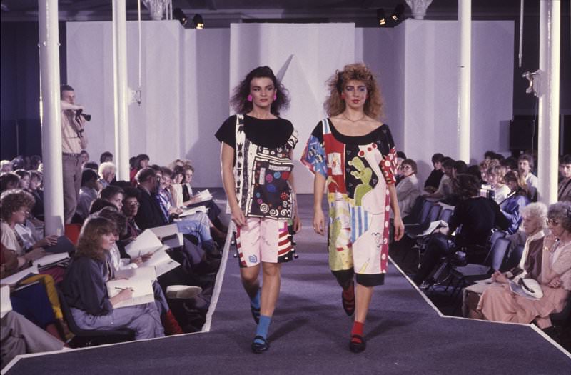 #69 Fashion Show at Manchester Polytechnic in 1984