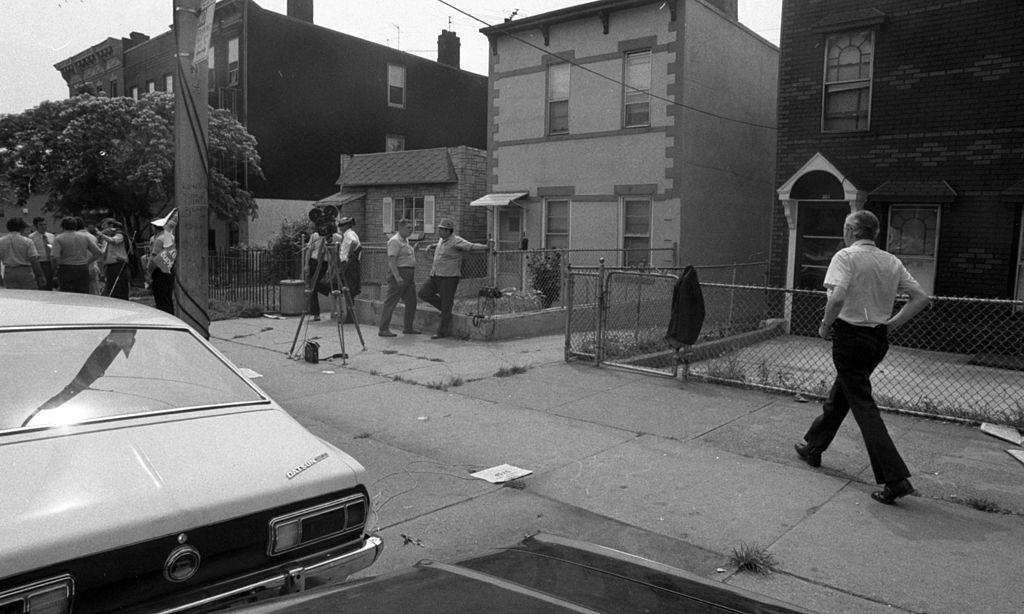 #10 The quiet street in Brooklyn’s Crown Heights where a gunman pumped five bullets into Thomas Eboli aka Tommy Ryan, head, 1972.