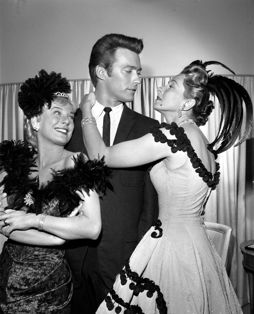#35 Clint Eastwood with Connie Hines and Kathleen Freeman in “Clint Eastwood Meets Mr. Ed”, 1961.