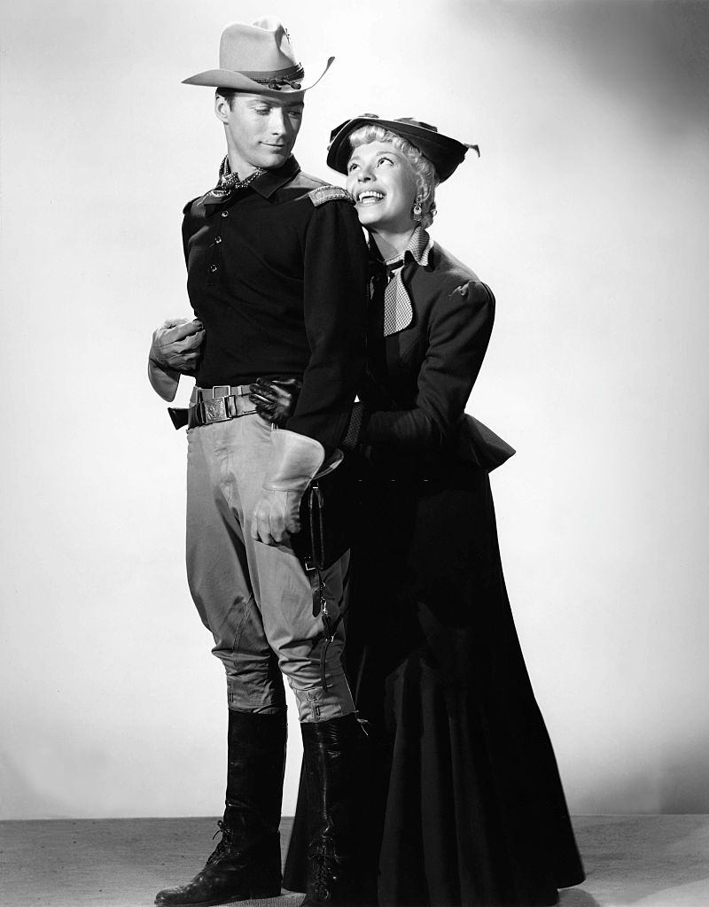 #4 Clint Eastwood and actress Carol Channing on the set of The First Travelling Saleslady, 1956.