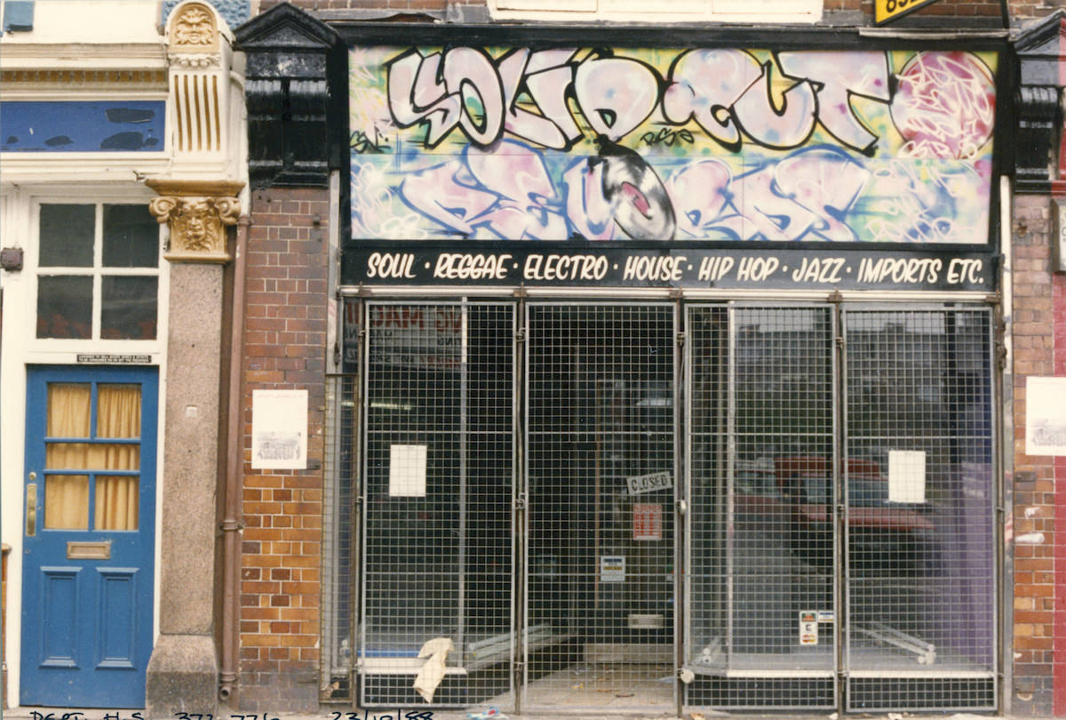 #3 Solid Cut, records, Deptford High St, Deptford, Lewisham, 1988