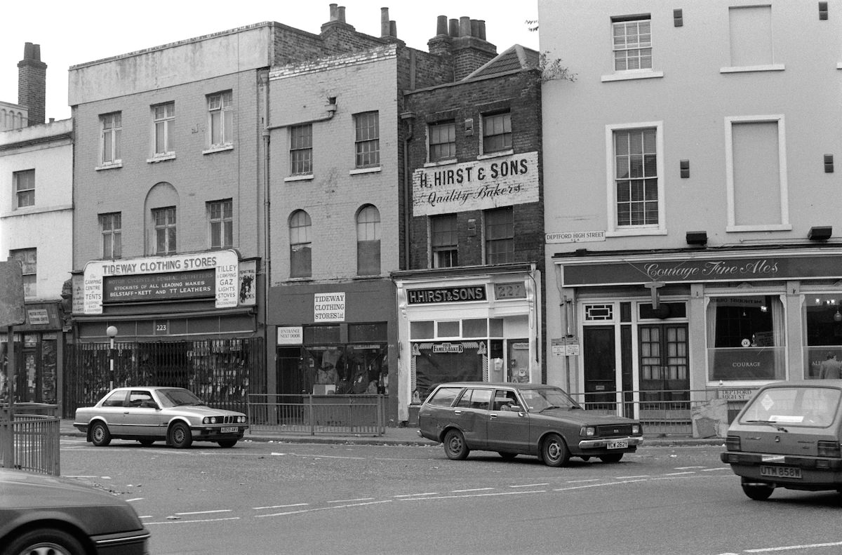 #18 Deptford High St, Deptford, Lewisham, 1988