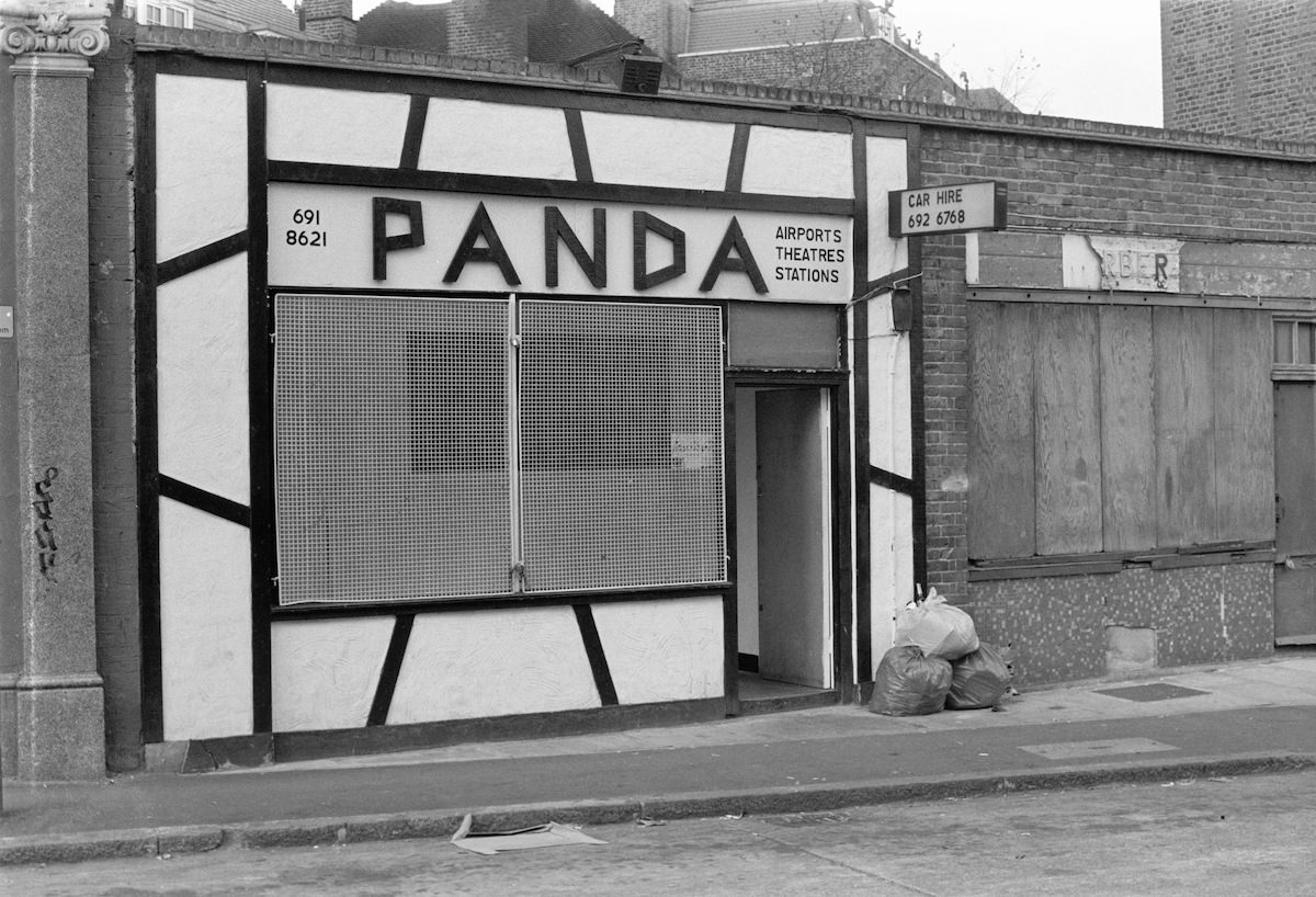 #25 Panda, Car Hire, Watergate St, Deptford, Lewisham, 1988