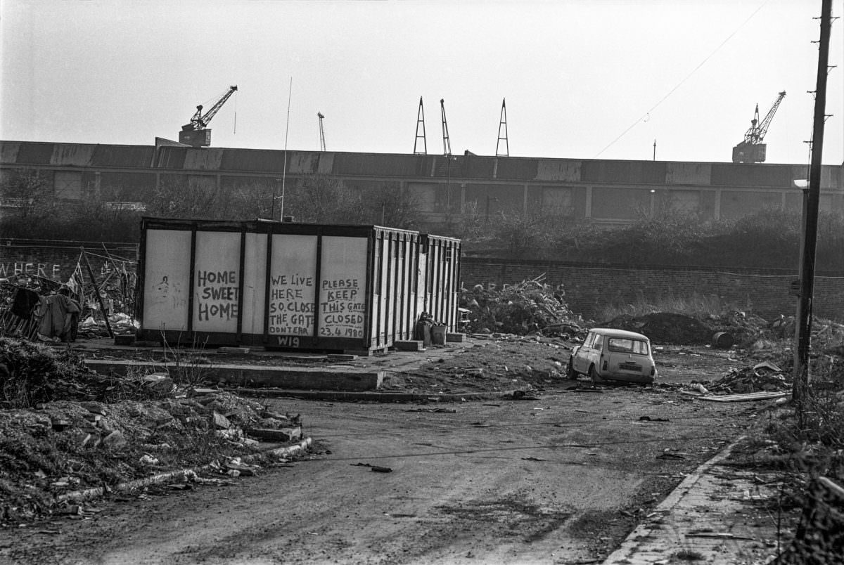 #21 Prefab, Poplar or Limehouse, Tower Hamlets. 1982