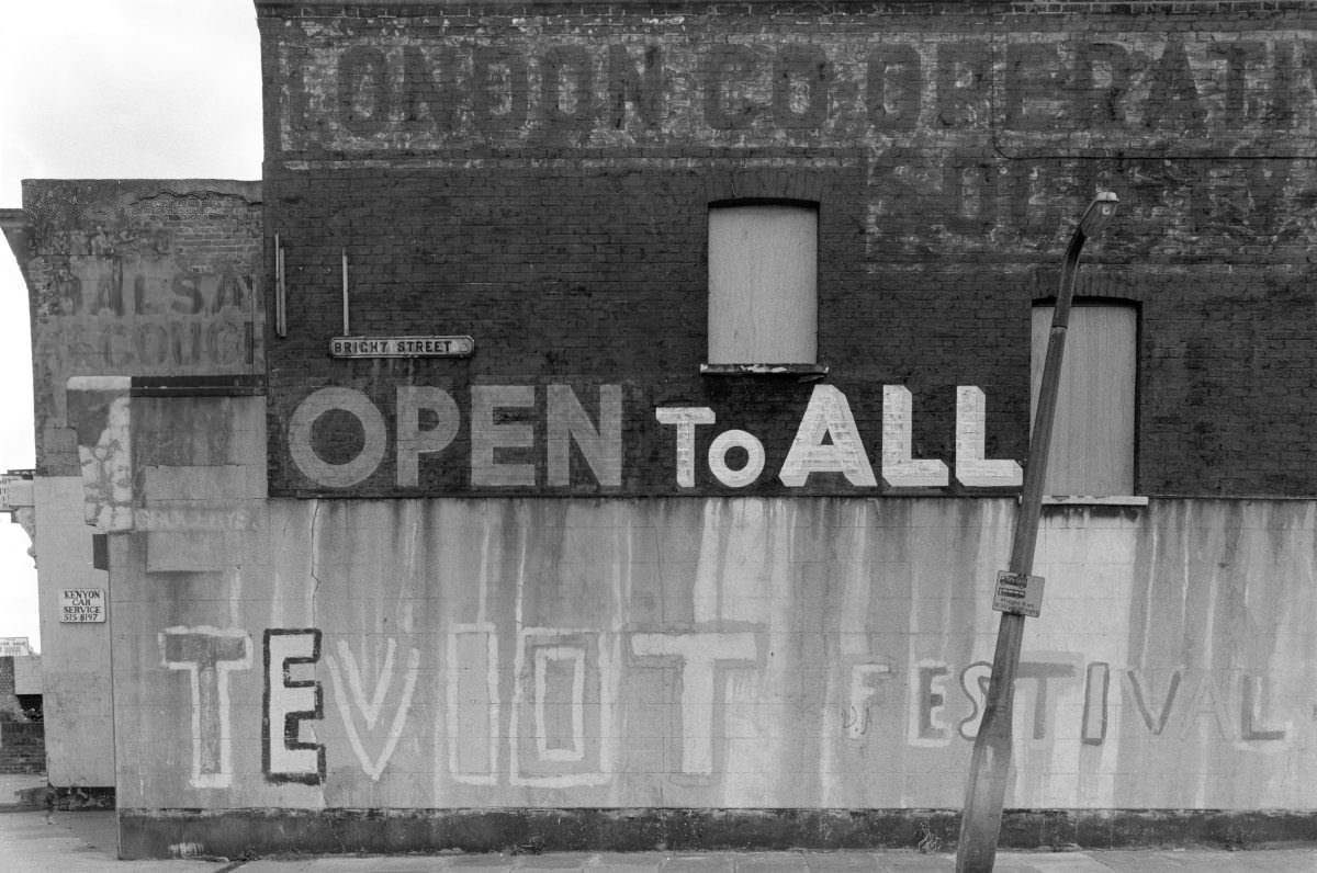 #28 St Leonard’s Rd, Bright St, Poplar, Tower Hamlets, 1988