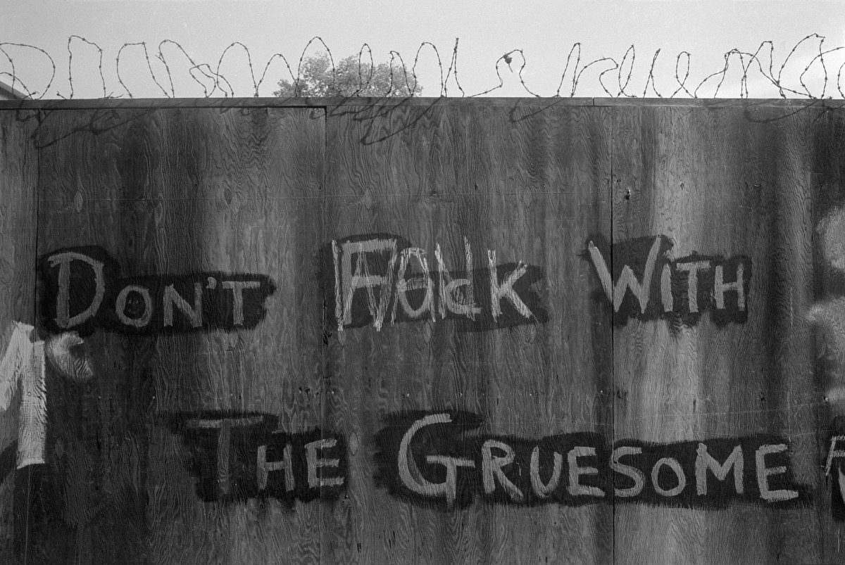 #30 The Gruesome Clapton, Hackney, 1982