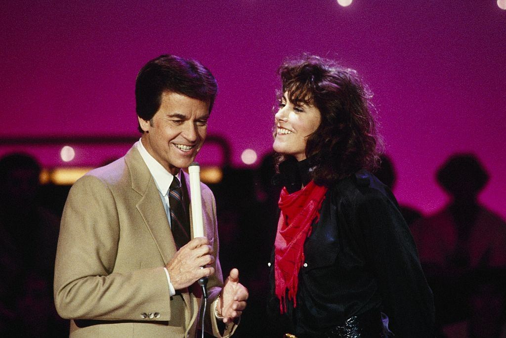 #5 Laura Branigan with Clark, 1984.