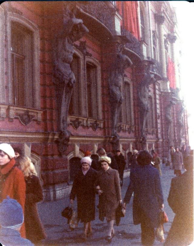 #21 On Nevsky Prospekt, Leningrad, circa 1976