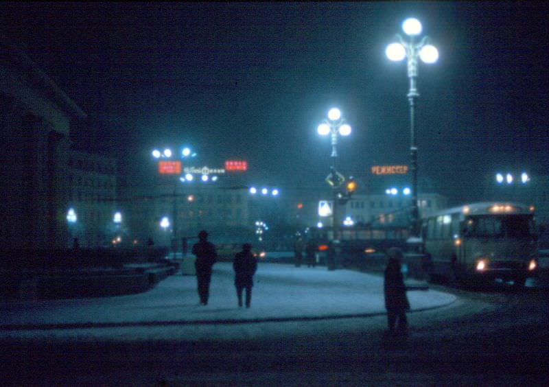 #51 Night on Nevsky Prospekt, Leningrad, Spring 1977
