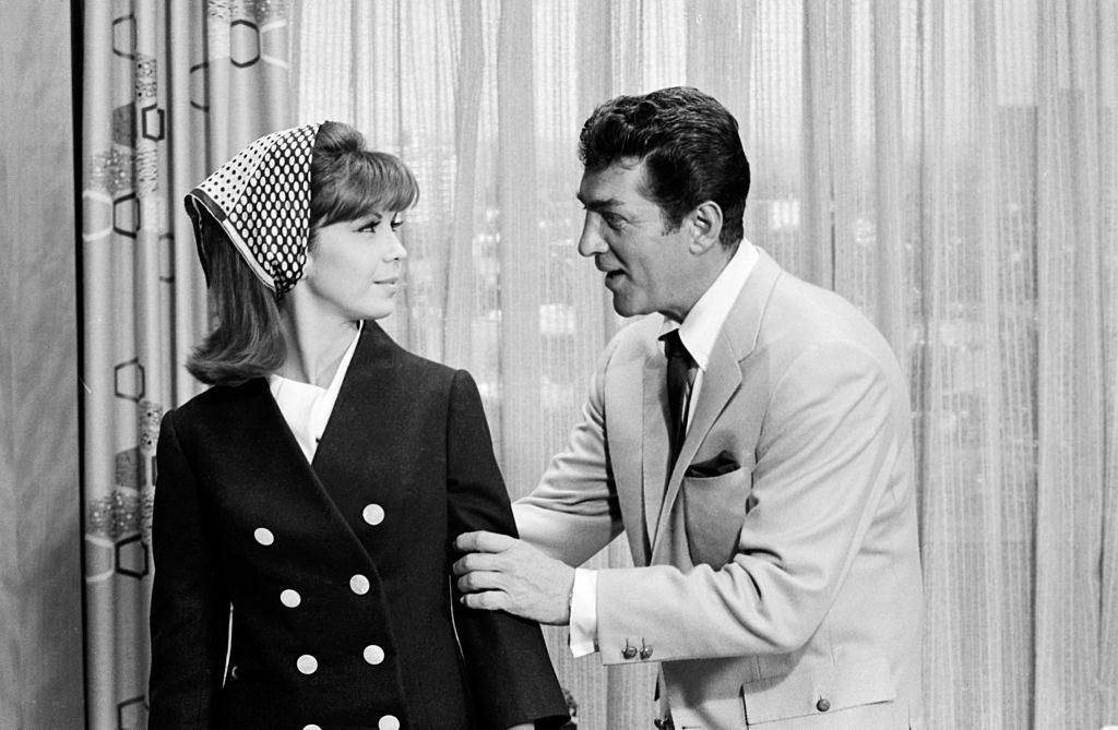 Nancy Sinatra with Dean Martin in the movie ‘Marriage on the Rocks’, 1965.