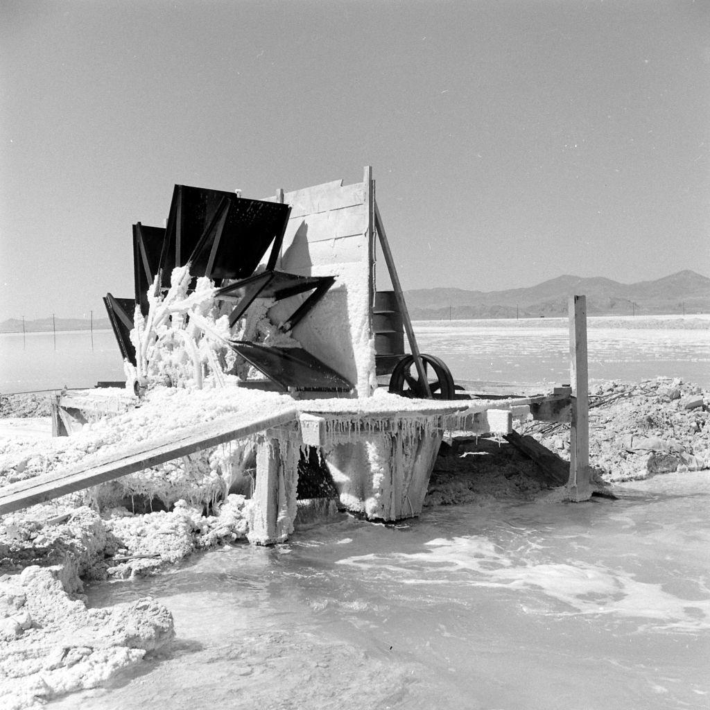 #27 Water turbine at Great Salk Lake, Salt Lake City, June 1948.
