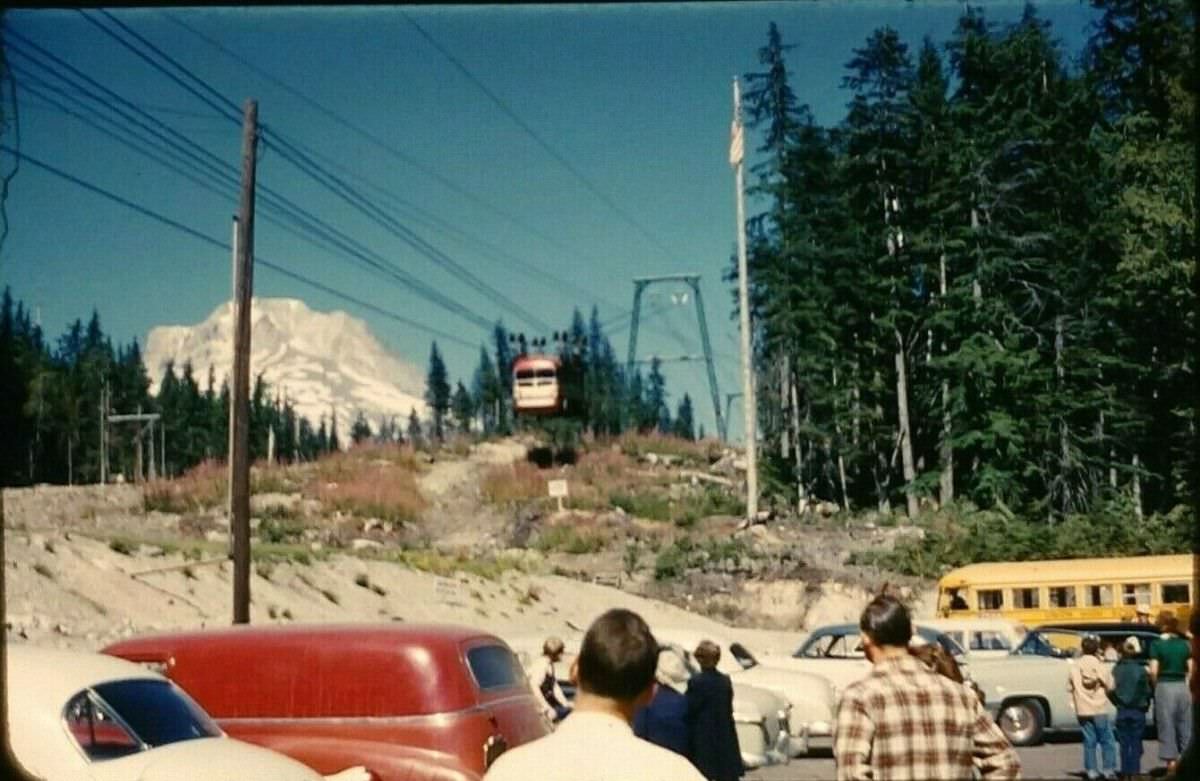 Skiway: The Flying Trams in Mount Hood, Oregon in the 1950s Inventions