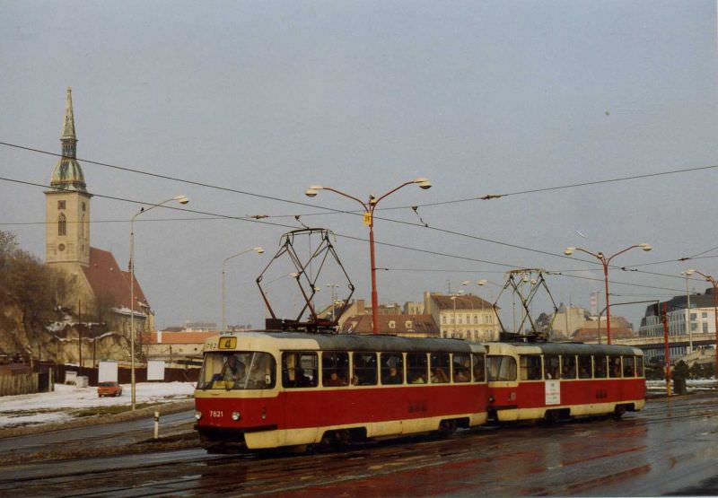 #20 Tatra Tram 7821, Bratislava