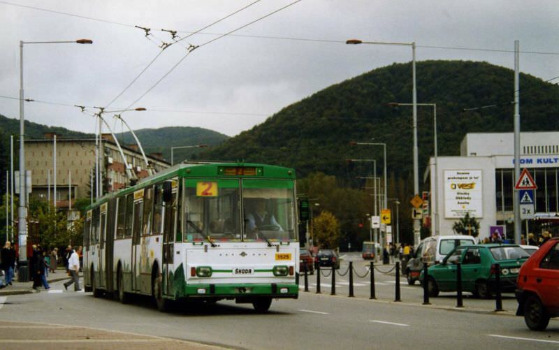 #13 Skoda 15tR trolleybus Nr. 1525, Banská Štiavnica