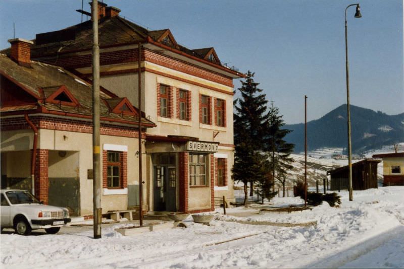 #47 Švermovo Railway Station in Telgárt.