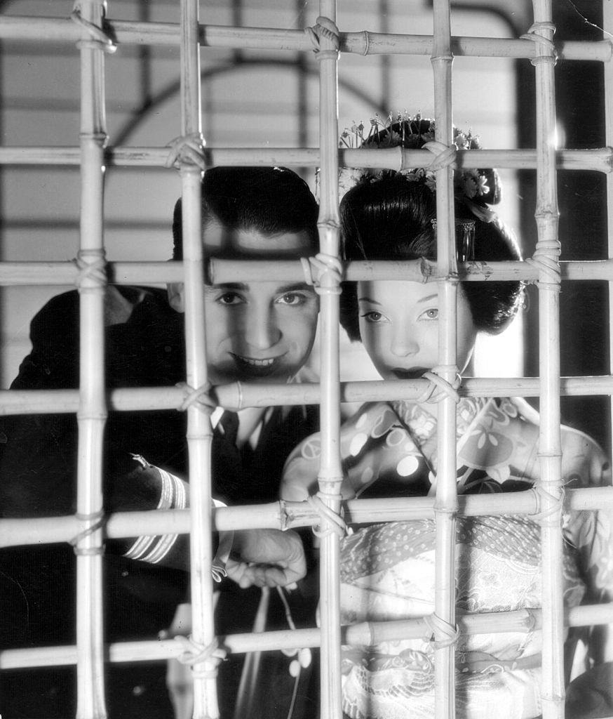 #23 Sylvia Sidney with Cary Grant in the movie ‘Madame Butterfly’, 1932.