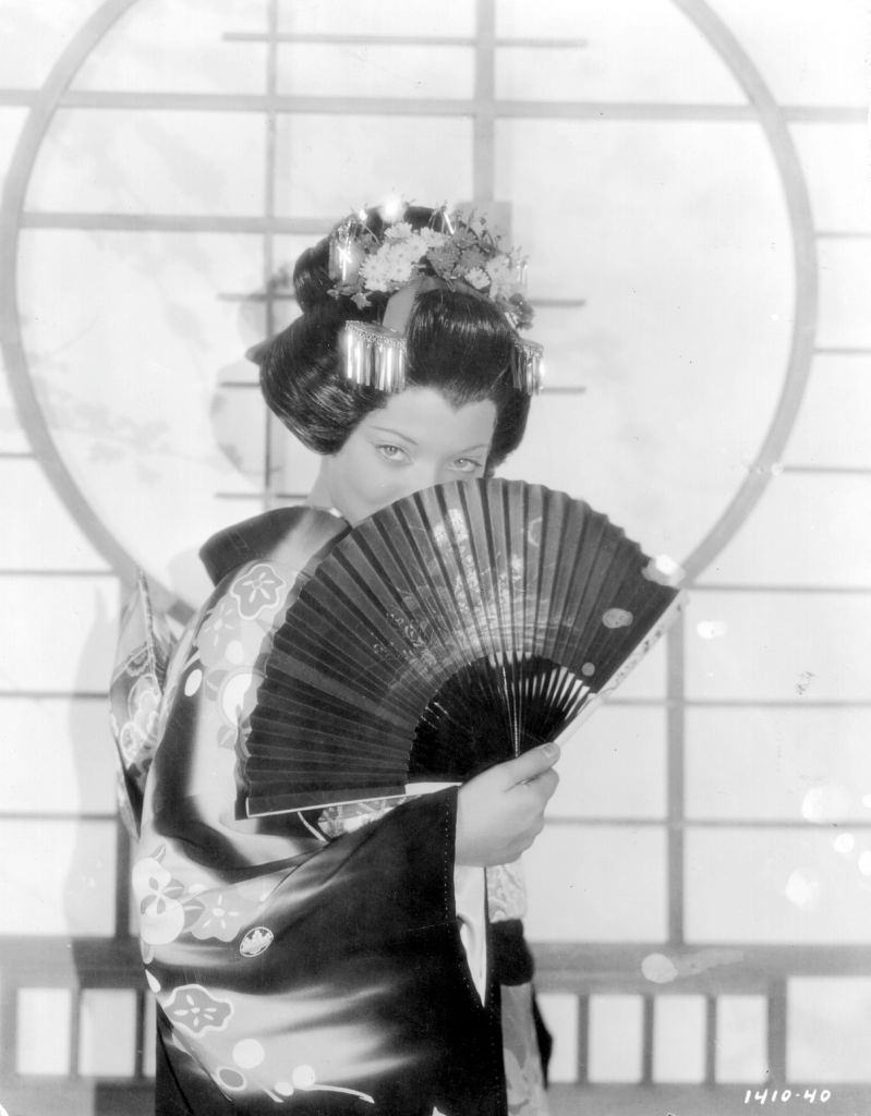 #24 Sylvia Sidney in the movie ‘Mdame Butterfly’, 1932.