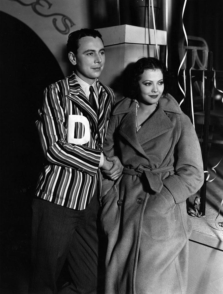 #27 Sylvia Sidney with Buster Collier, 1933.