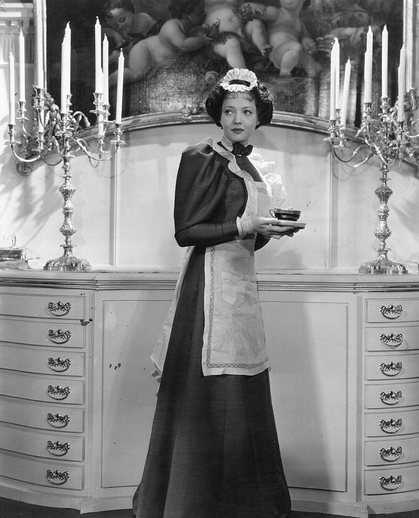 #29 Sylvia Sidneyt as a maidservant in the title role of the film, ‘Jennie Gerhardt’, 1933.