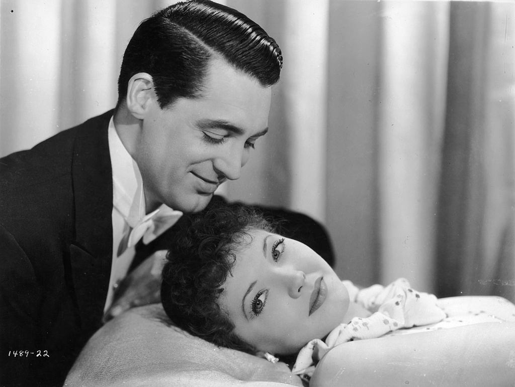 #34 Sylvia Sidney with Cary Grant in the movie ‘Thirty-Day Princess’, 1934.