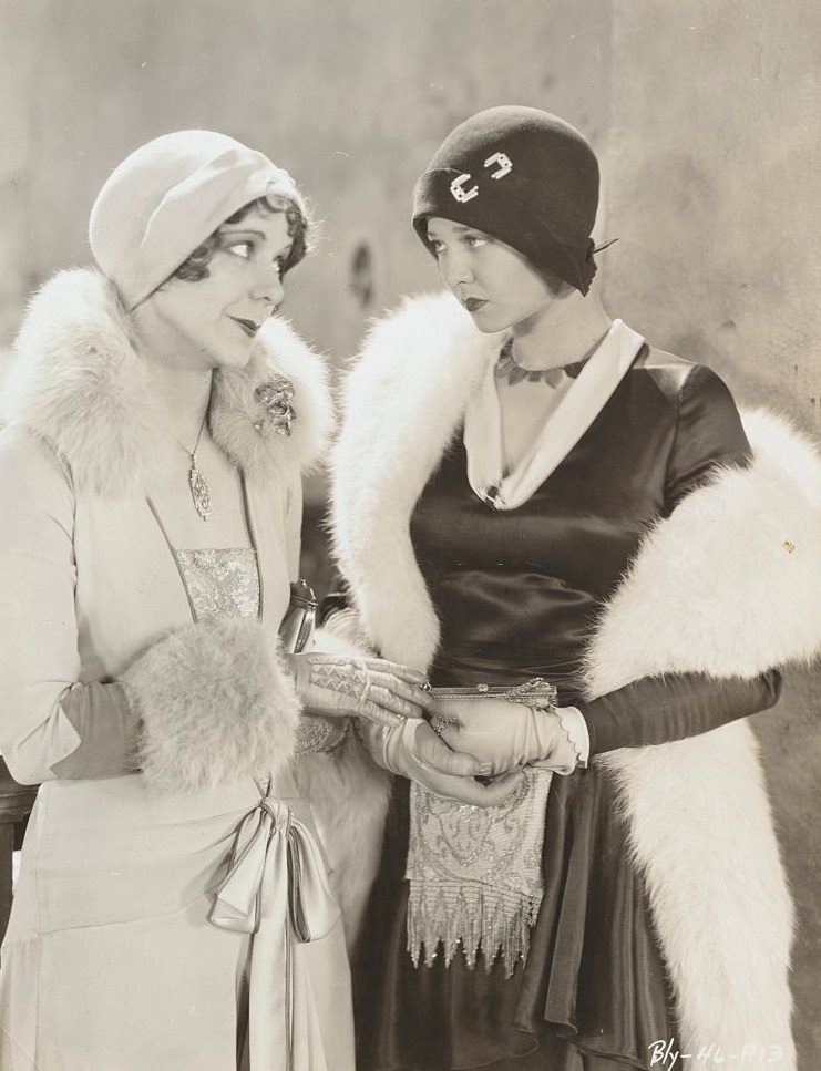 #5 Syliva Sidney with Florence Lake in ‘Thru Different Eyes’, 1928.