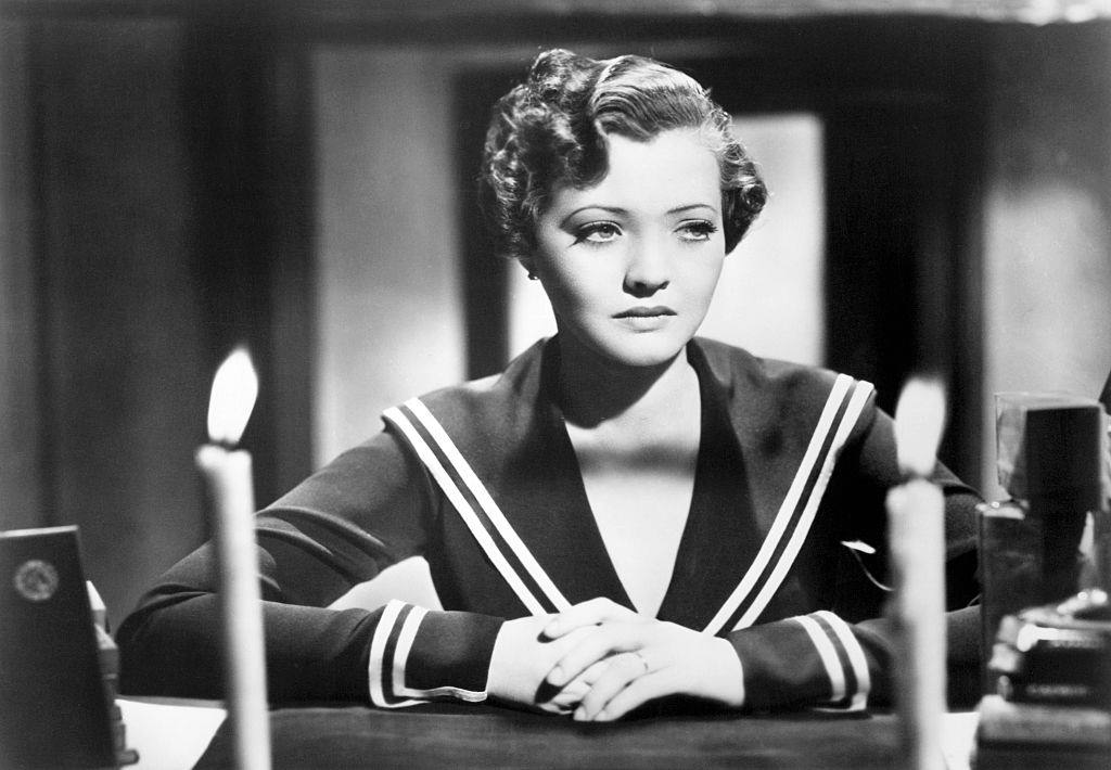#67 Sylvia Sidney on the set of ‘Sabotage’, 1936.